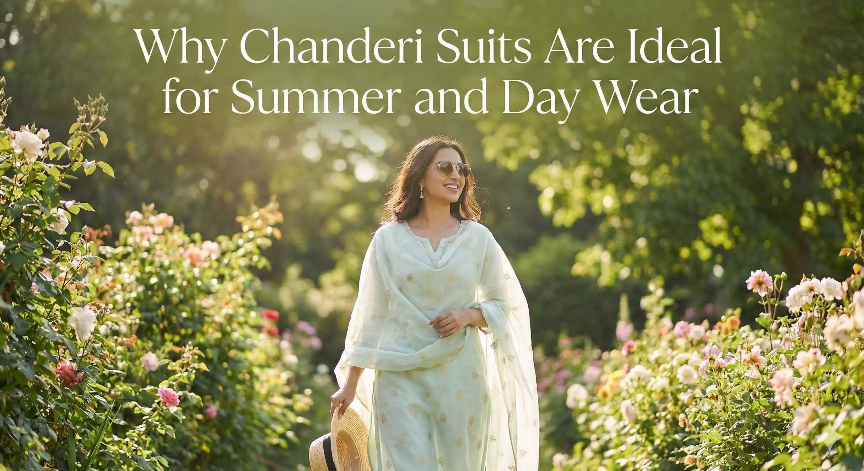 Why Chanderi Suits Are Ideal for Summer and Day Wear
