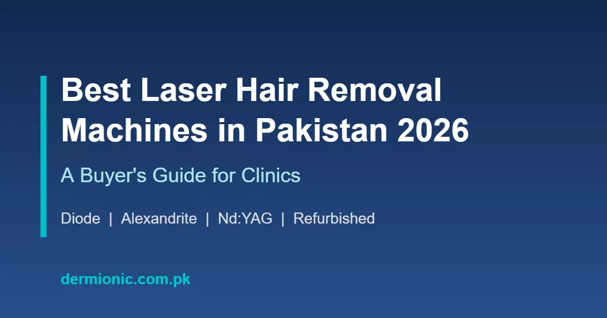 Best Laser Hair Removal Machines in Pakistan 2026: A Buyer's Guide for Clinics
