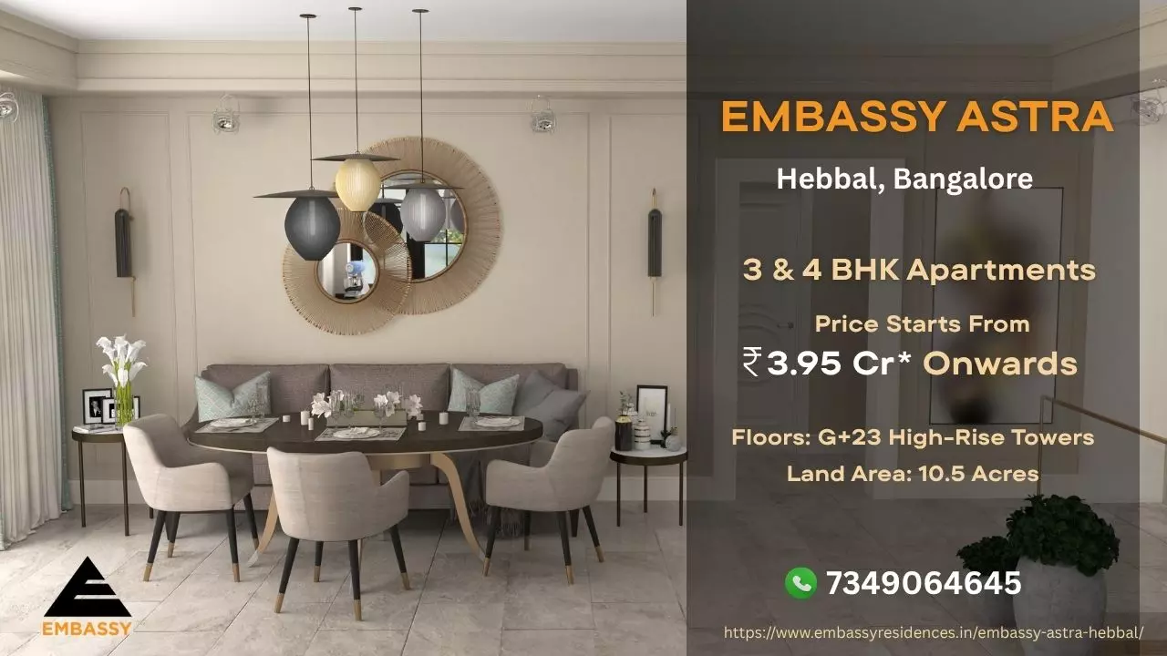 Embassy Astra Hebbal – The Smart Choice for Luxury Living and Long-Term Investment