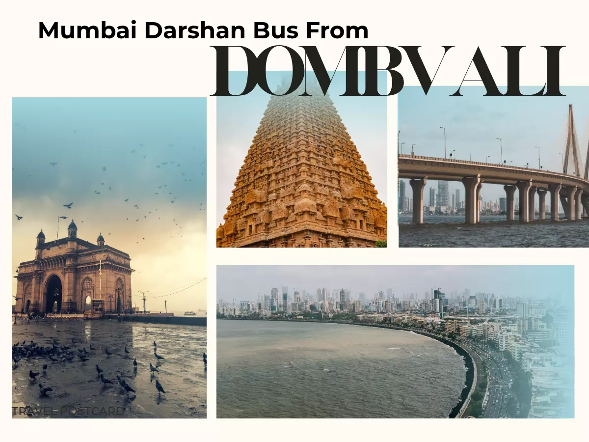 Explore Mumbai’s Best in a Day: Darshan Bus from Dombivli