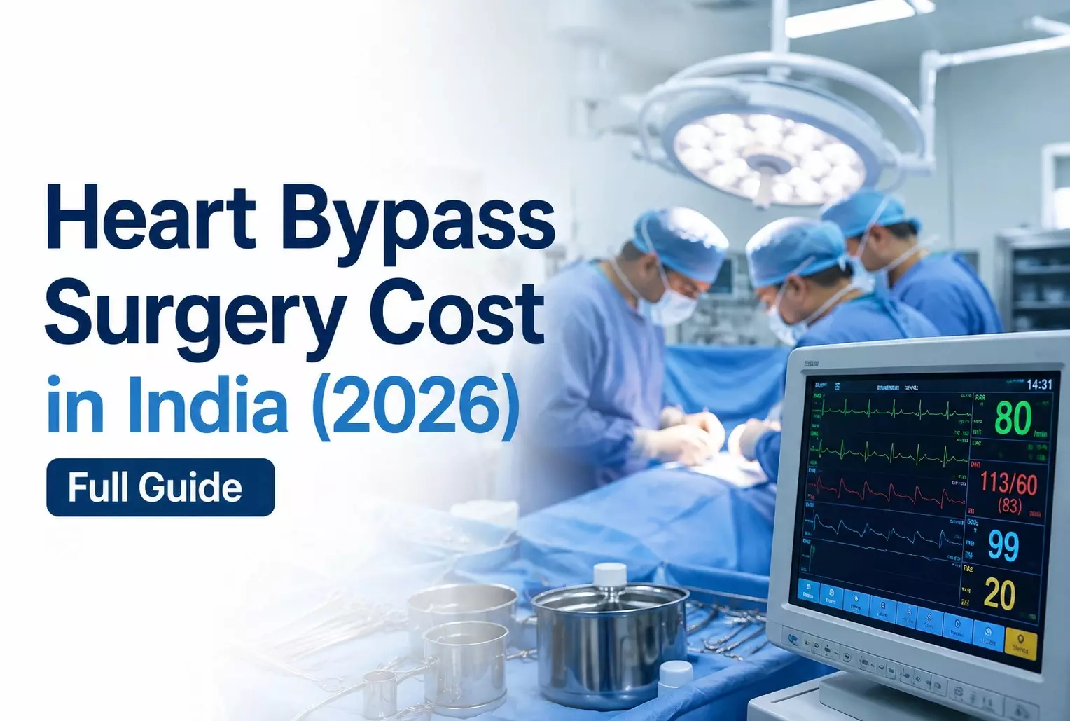 Heart Bypass Surgery Cost in India | HealthRoop
