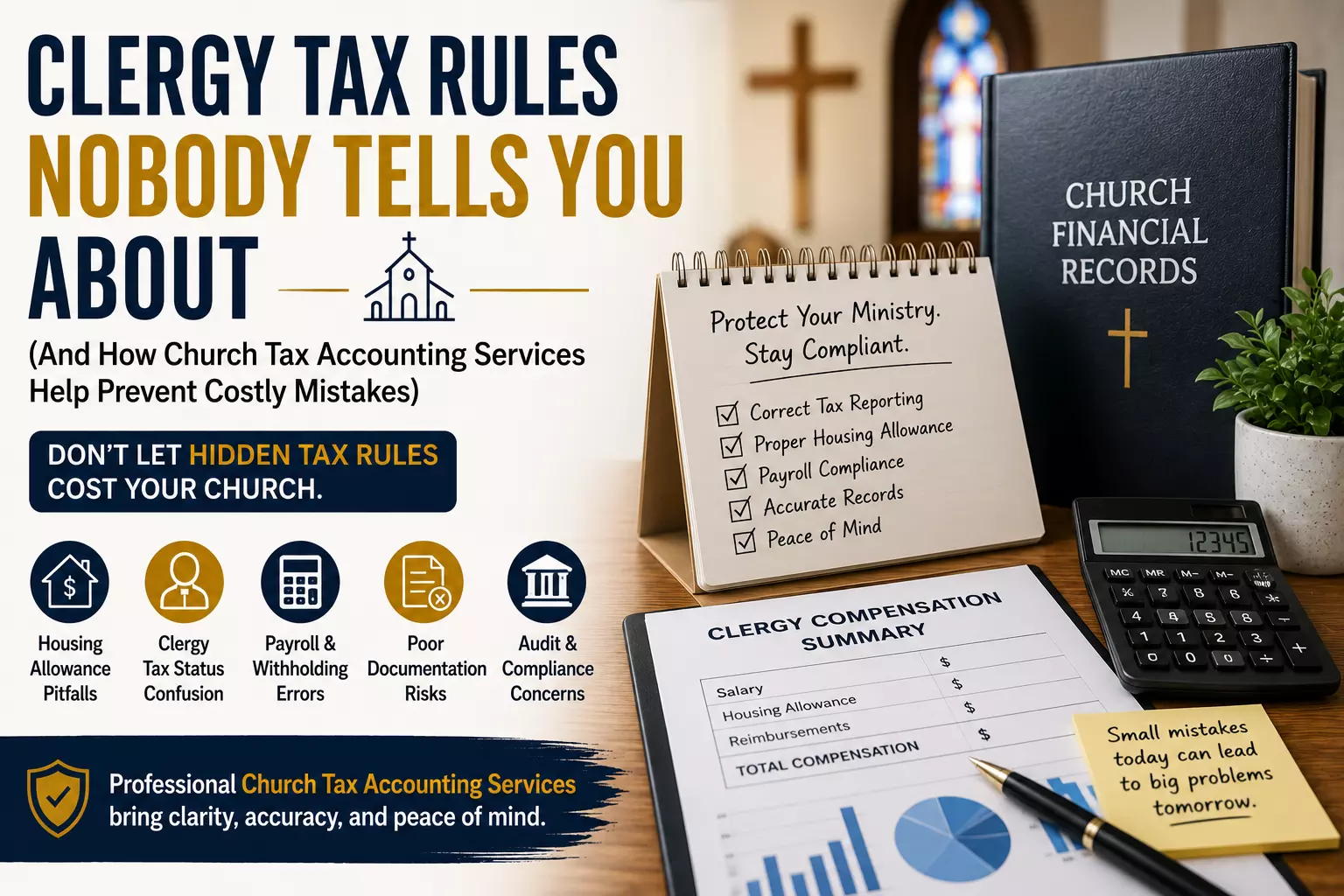 Struggling With Church Payroll? Here's What Most Ministries Get Wrong