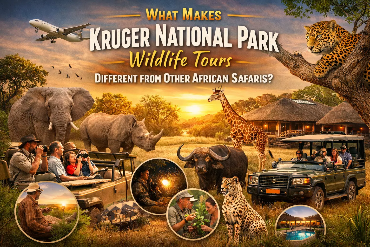 What Makes Kruger National Park Wildlife Tours Different from Other African Safaris?