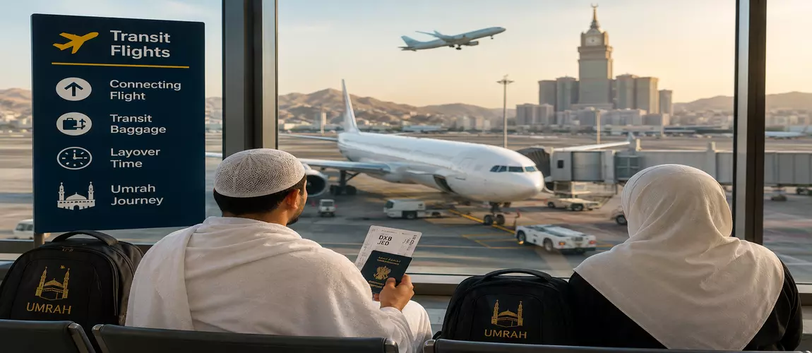 What Pilgrims Should Know About Transit Flights for Umrah