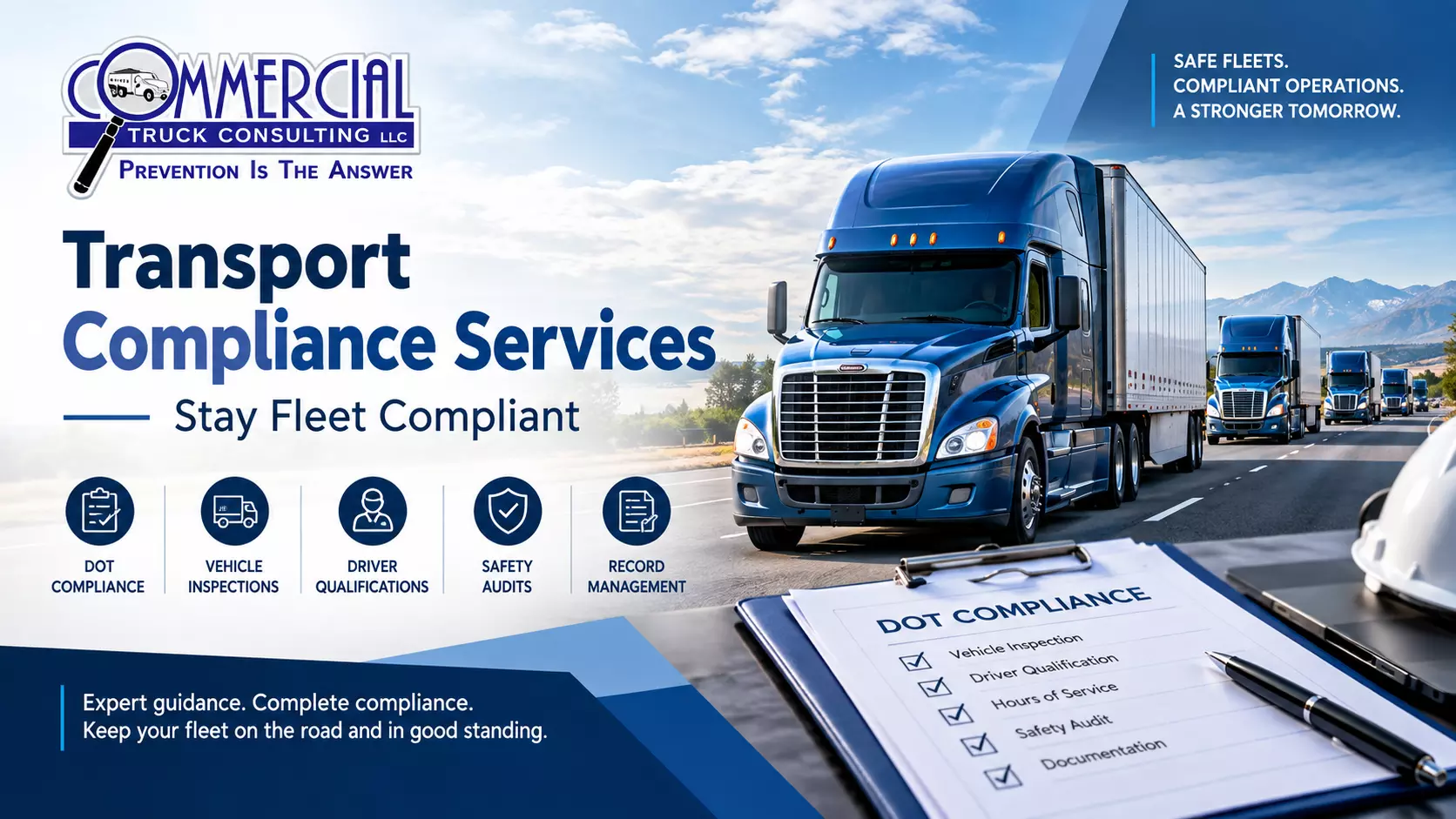 Transport Compliance Services – Stay Fleet Compliant with Expert Truck Compliance Solutions