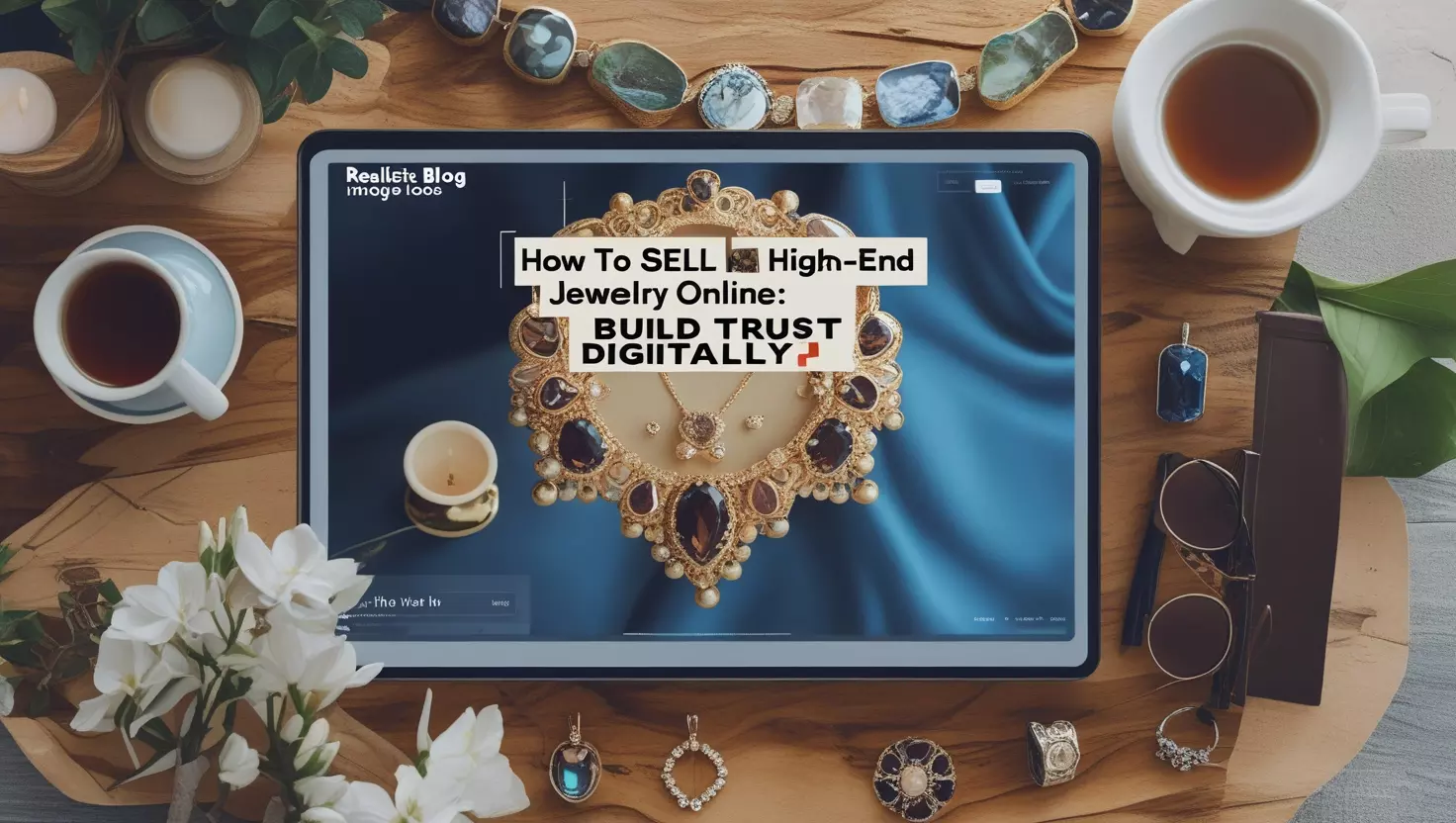 How to Sell High-End Jewelry Online: Build Trust Digitally