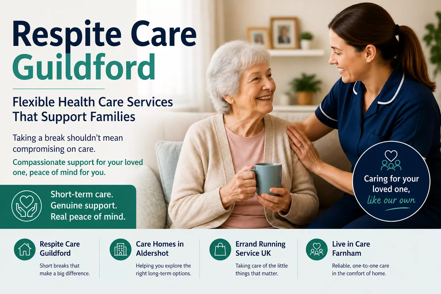 Respite Care Guildford – Flexible Health Care Services That Support Families