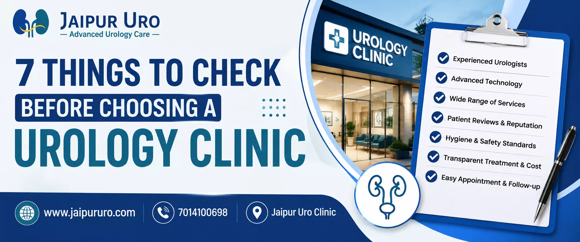 7 Things to Check Before Choosing a Urology Clinic