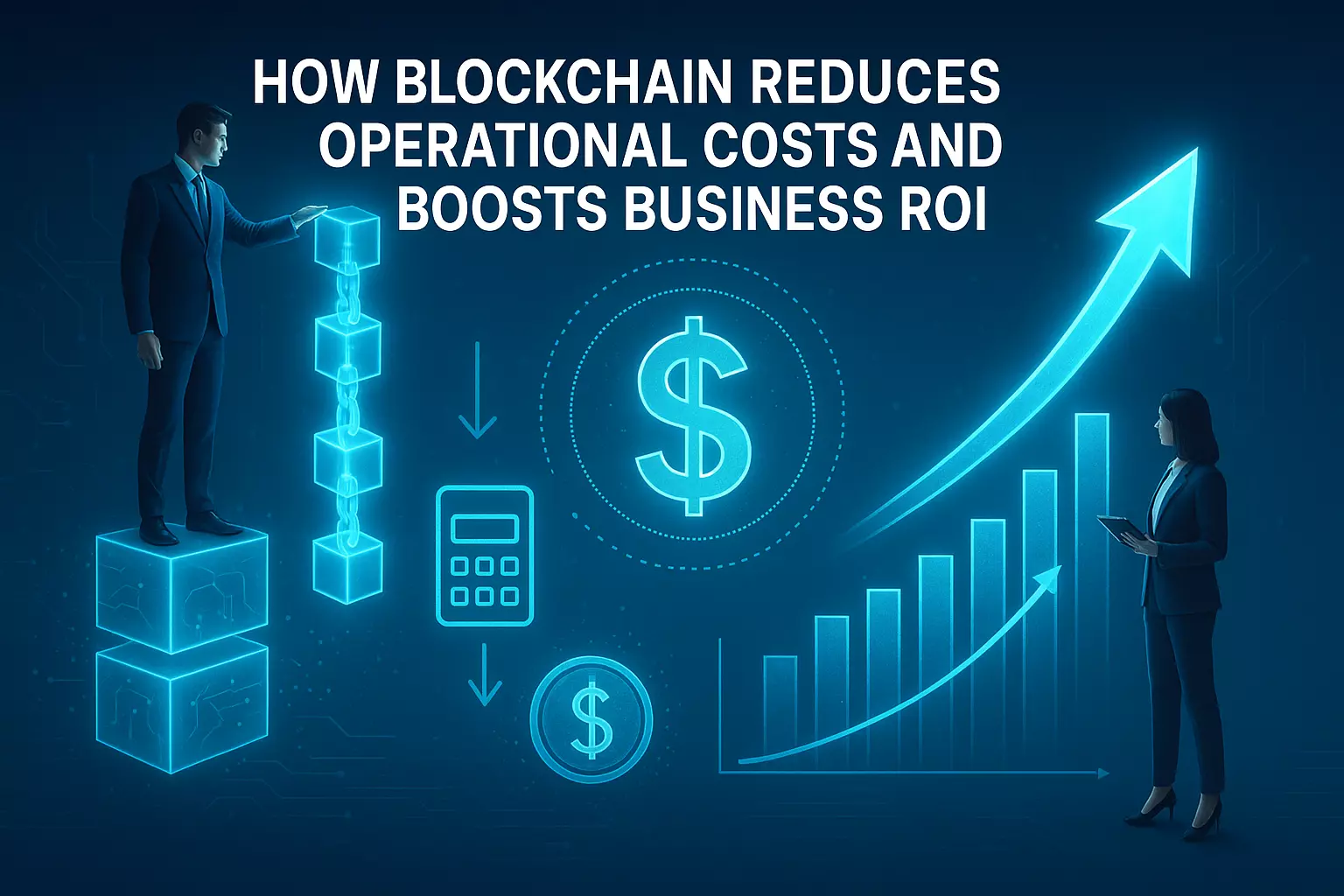 How Blockchain Reduces Operational Costs and Boosts Business ROI