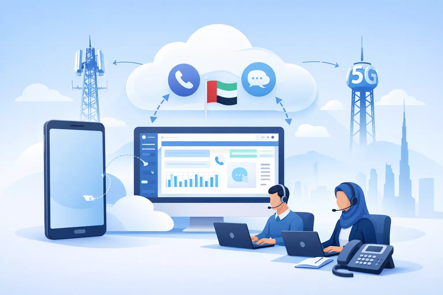 Best Cloud Contact Center Solutions in UAE