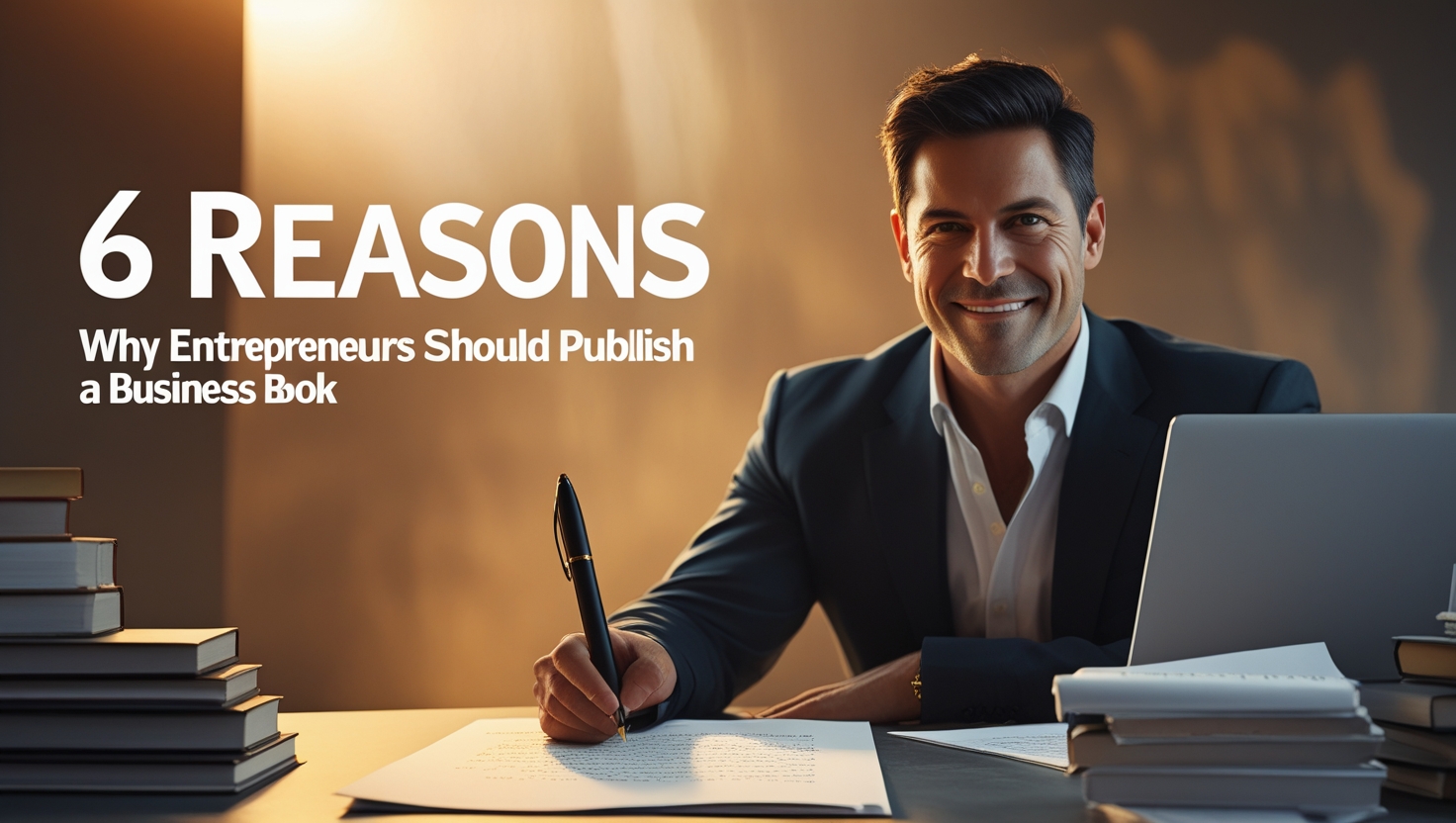 6 Reasons Why Entrepreneurs Should Write and Publish a Book