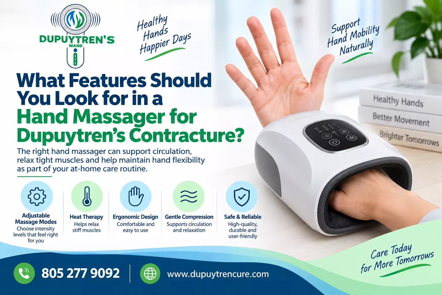 What Features Should You Look for in a Hand Massager for Dupuytren’s Contracture?