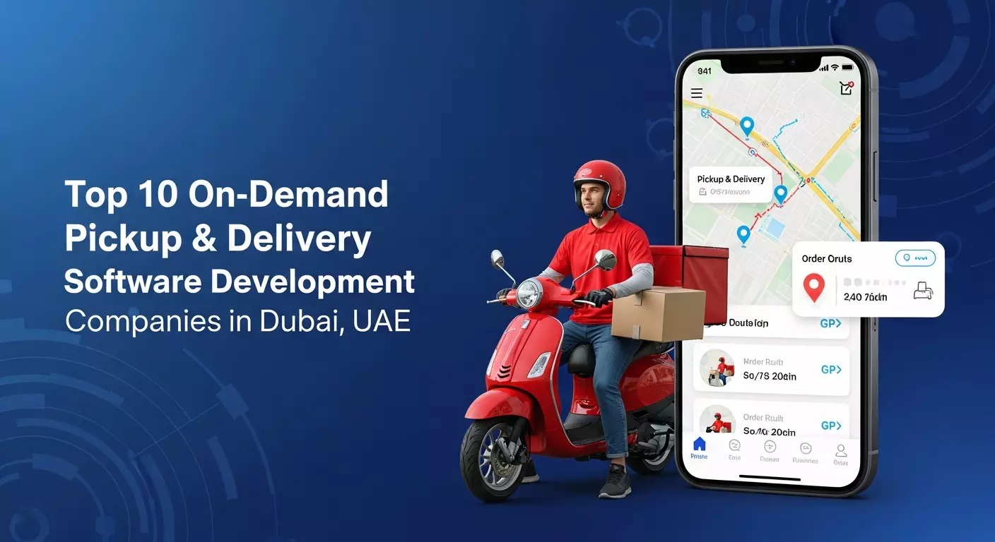 Top 10 On-Demand Pickup & Delivery Software Development Companies in Dubai, UAE