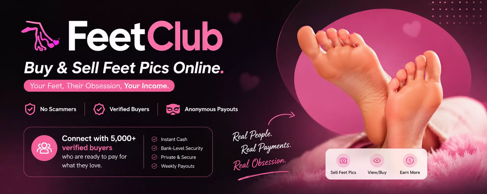 How to Sell Feet Pics on FeetClub