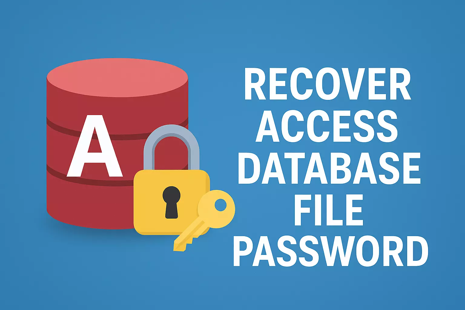 Recover Access Database File Password - Complete Guide
