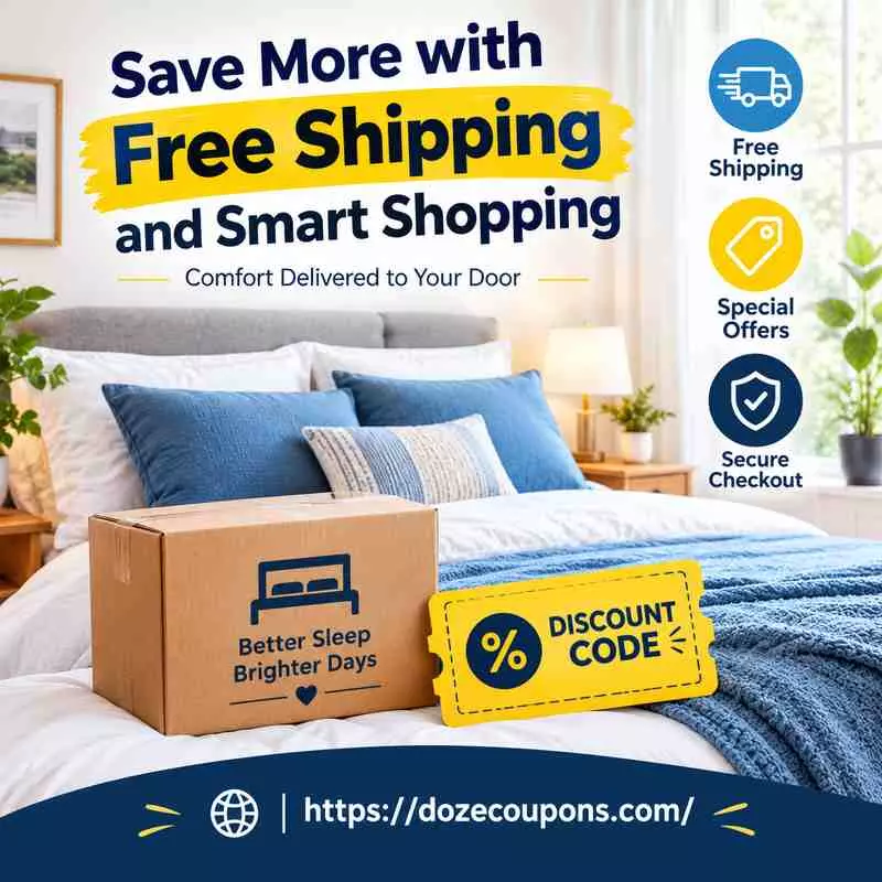 Save More on Comfortable Bedding With Free Shipping Offers