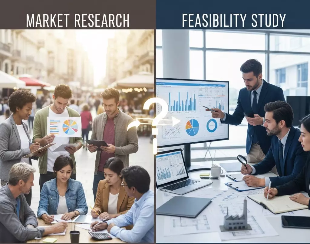 Market Research vs. Feasibility Study: Which One Does Your Dubai Business Need?