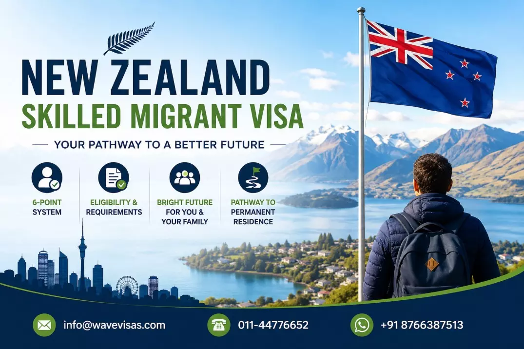 New Zealand Skilled Migrant Visa Guide 2026 | New Zealand Visa Consultant in Delhi