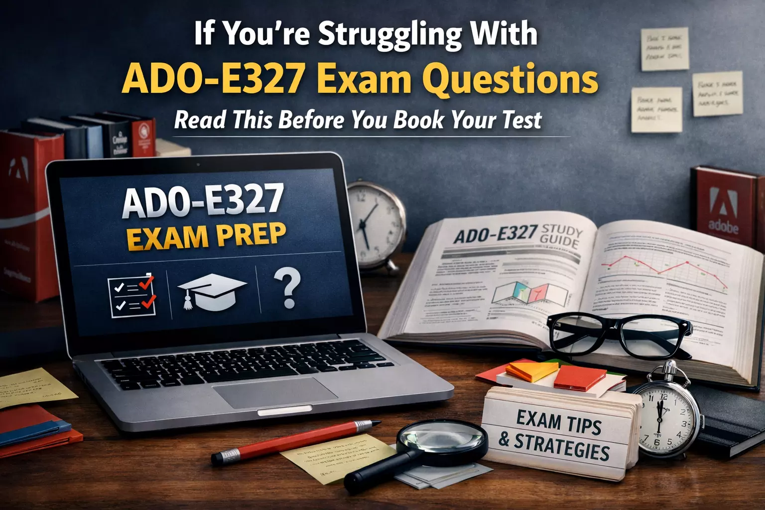 If You're Struggling With AD0-E327 Exam Questions, Read This Before You Book Your Test
