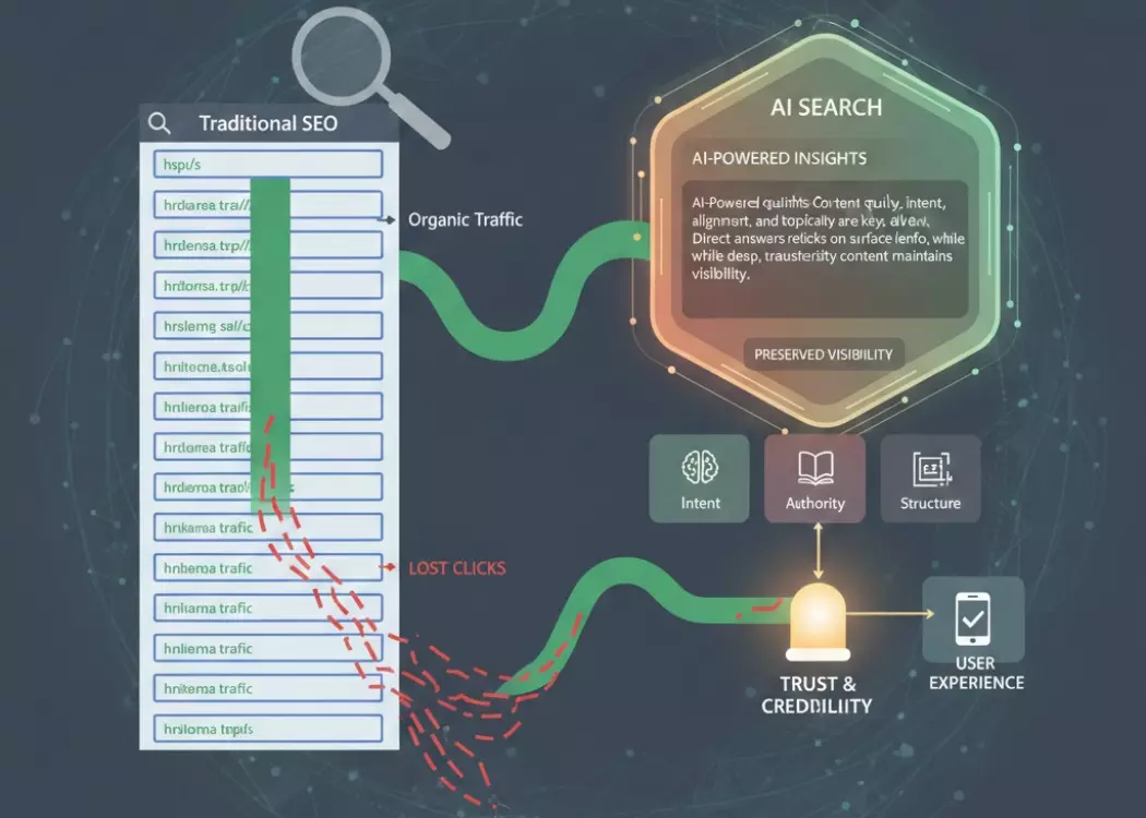 AI Search Impact on Organic Traffic: Tips to Preserve Visibility and Growth