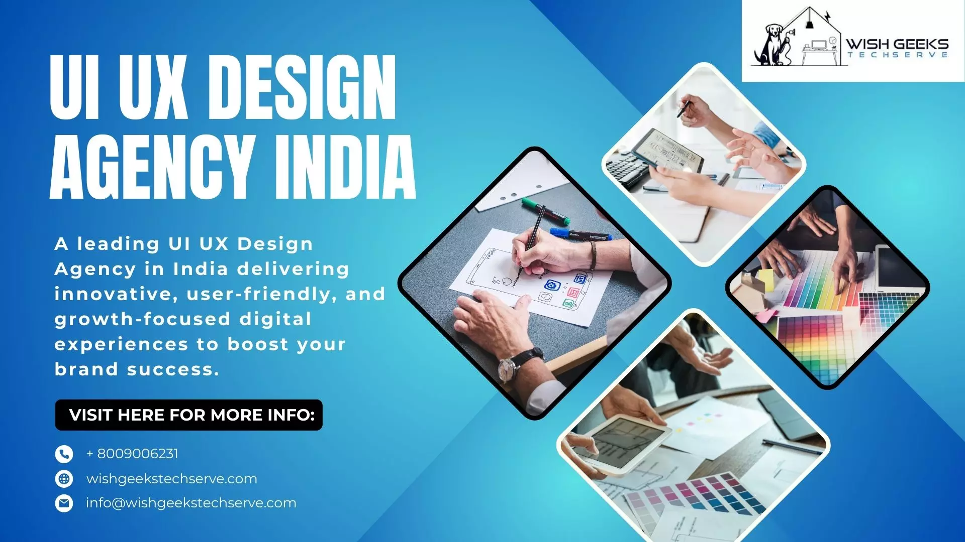 Top UI UX Design Agency India for Businesses – Wish Geeks Techserve