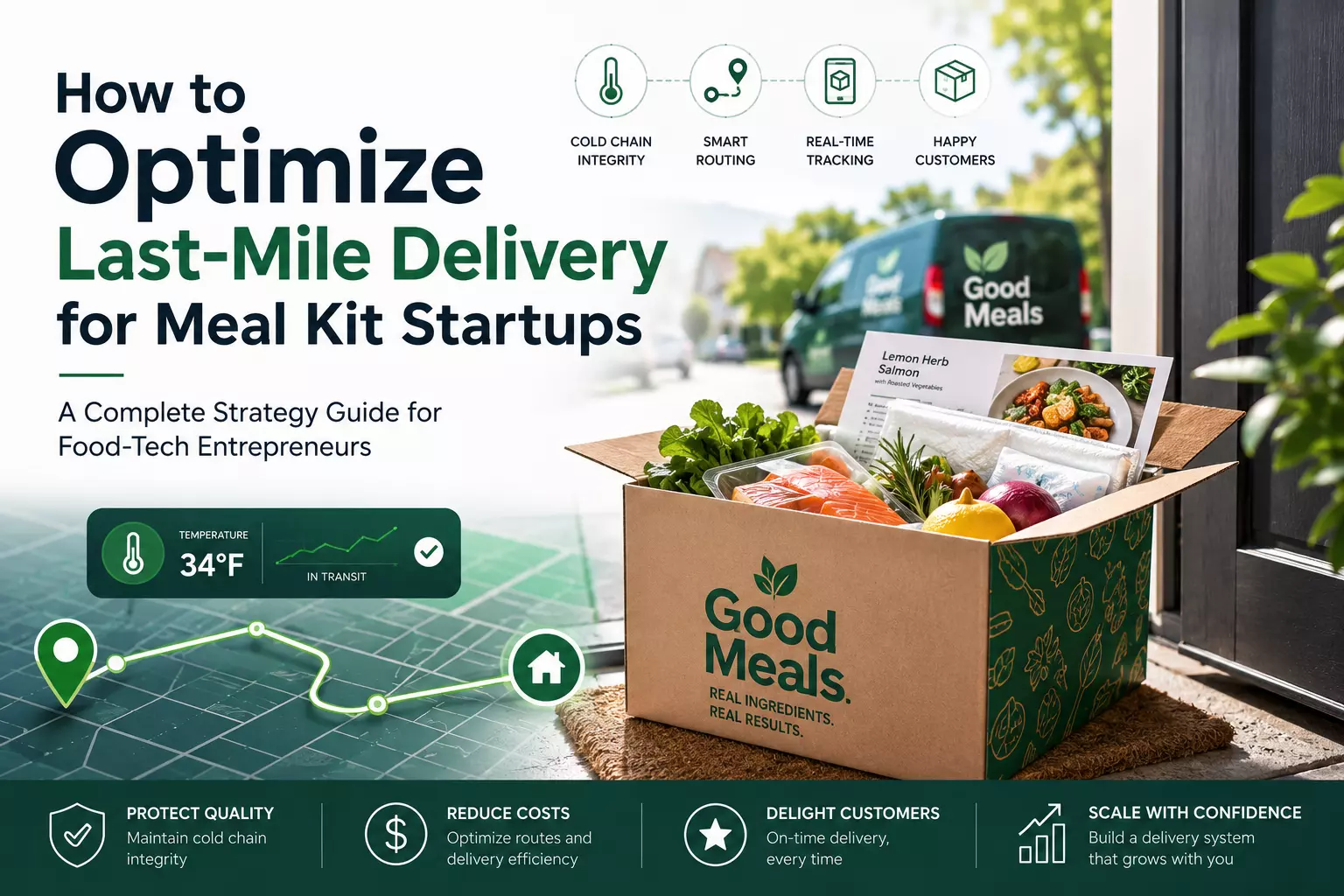 How to Optimize Last-Mile Delivery for Meal Kit Startups