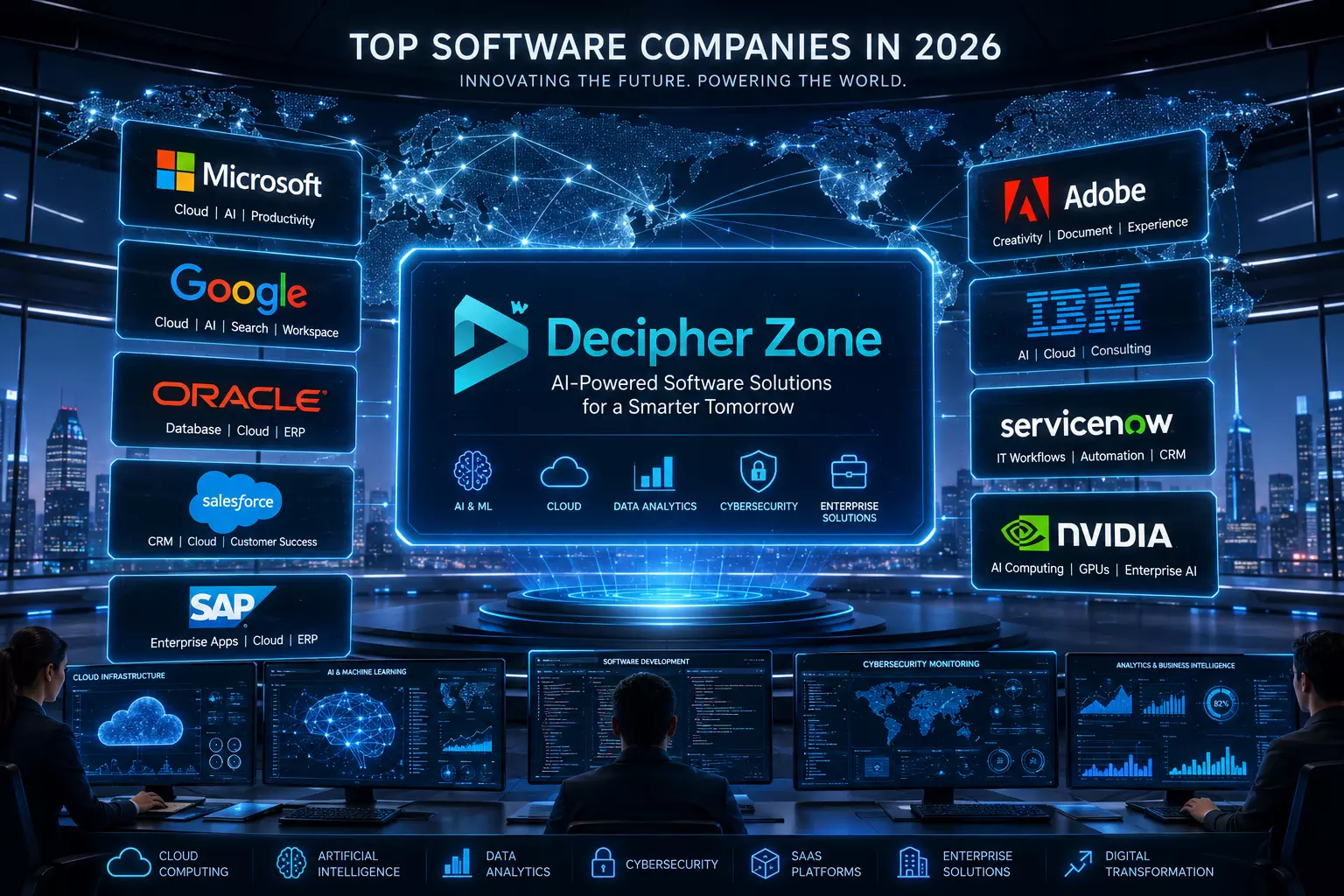 Top Software Companies in 2026: Industry Leaders Driving Digital Transformation
