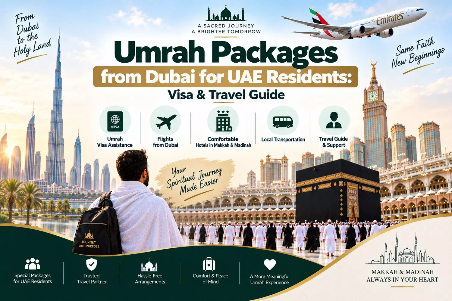 Umrah Packages from Dubai for UAE Residents: Visa & Travel Guide