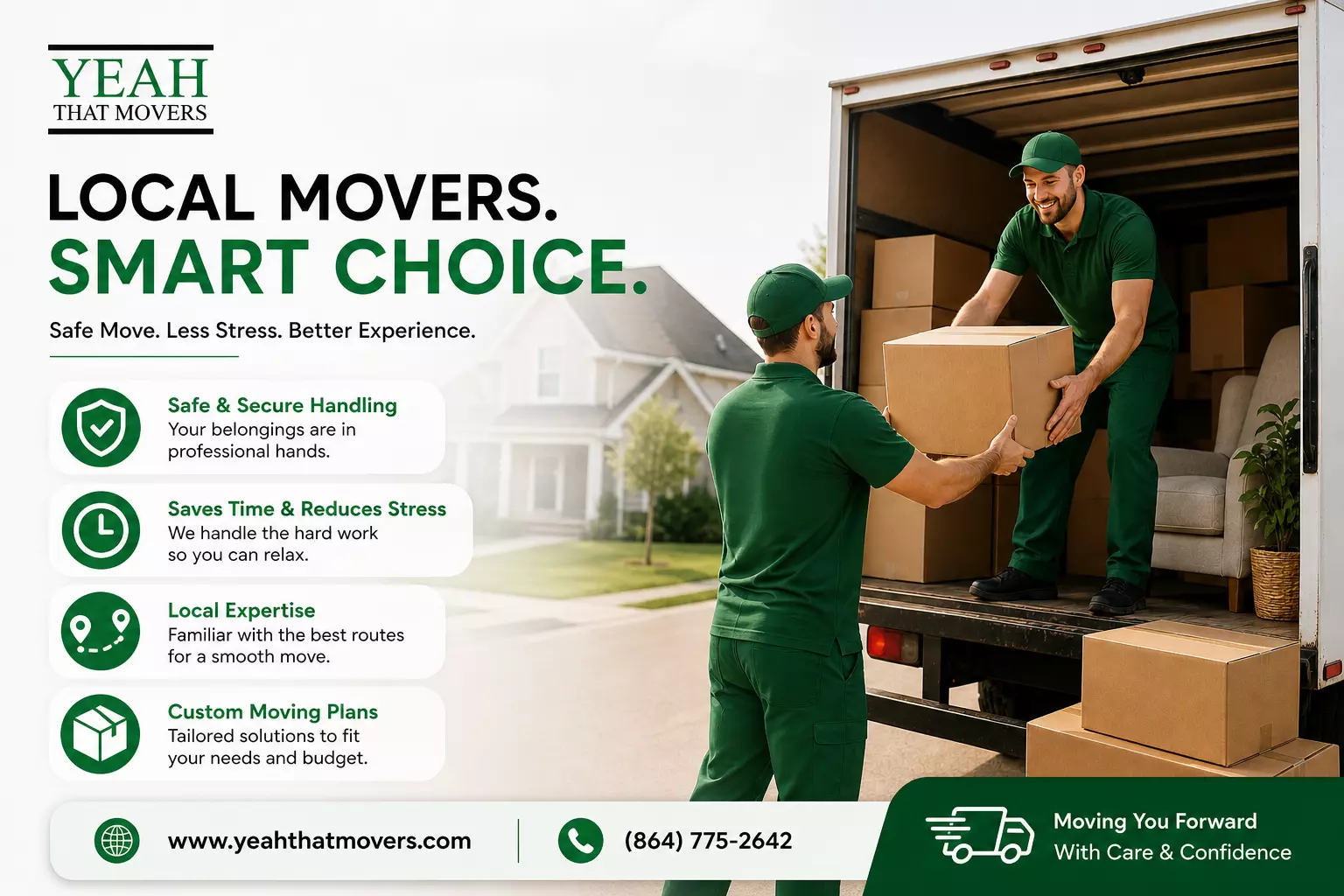 Top 6 Reasons Why Local Movers Greenville Sc Are the Smart Choice