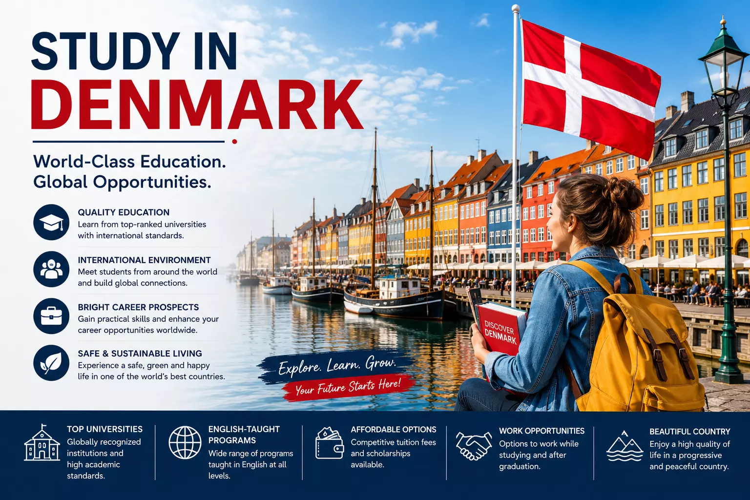 Scholarships in Denmark: Making Your Study Abroad Plans More Practical