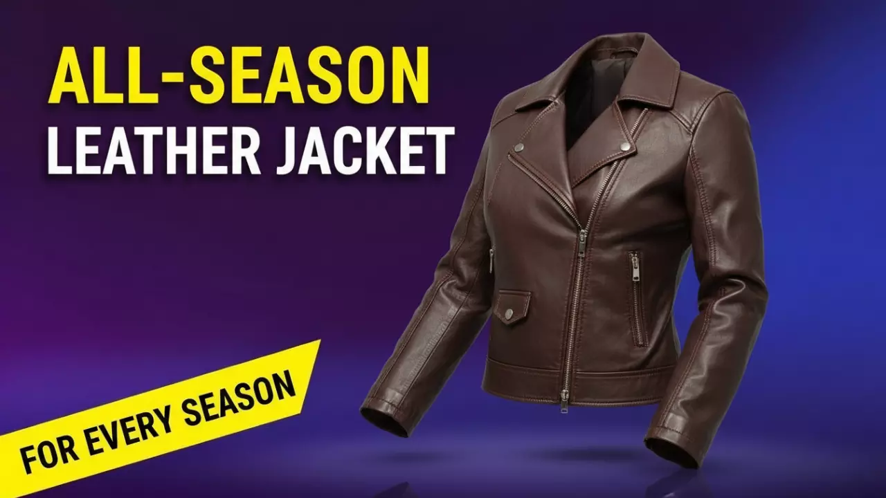 Stylish Women’s Leather Jackets for All Seasons