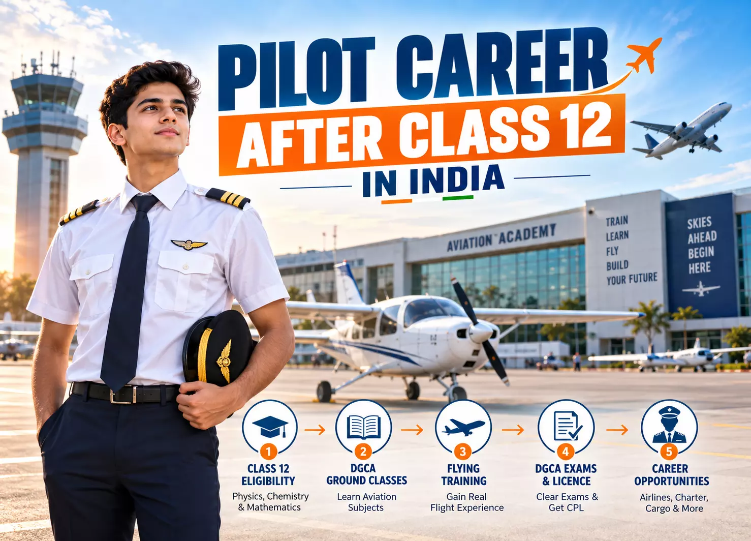 After Class 12: How to Start Your Journey Towards a Pilot Career in India