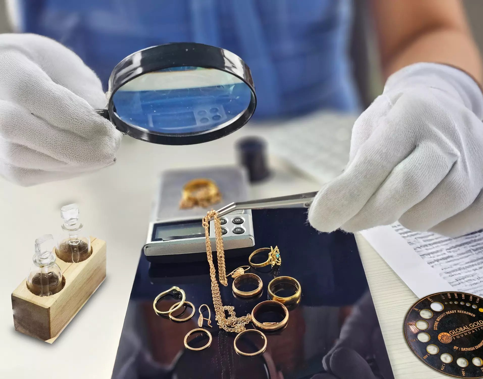 Gold Appraisal Job: Skill Upgrade for Jewelers