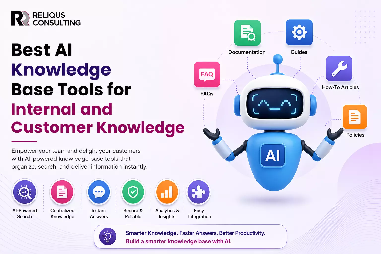 Best AI Knowledge Base Tools for Smarter Knowledge Management