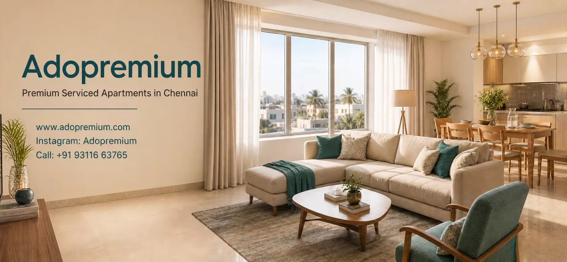 Premium Serviced Apartments in Chennai: A Comfortable Stay with Adopremium
