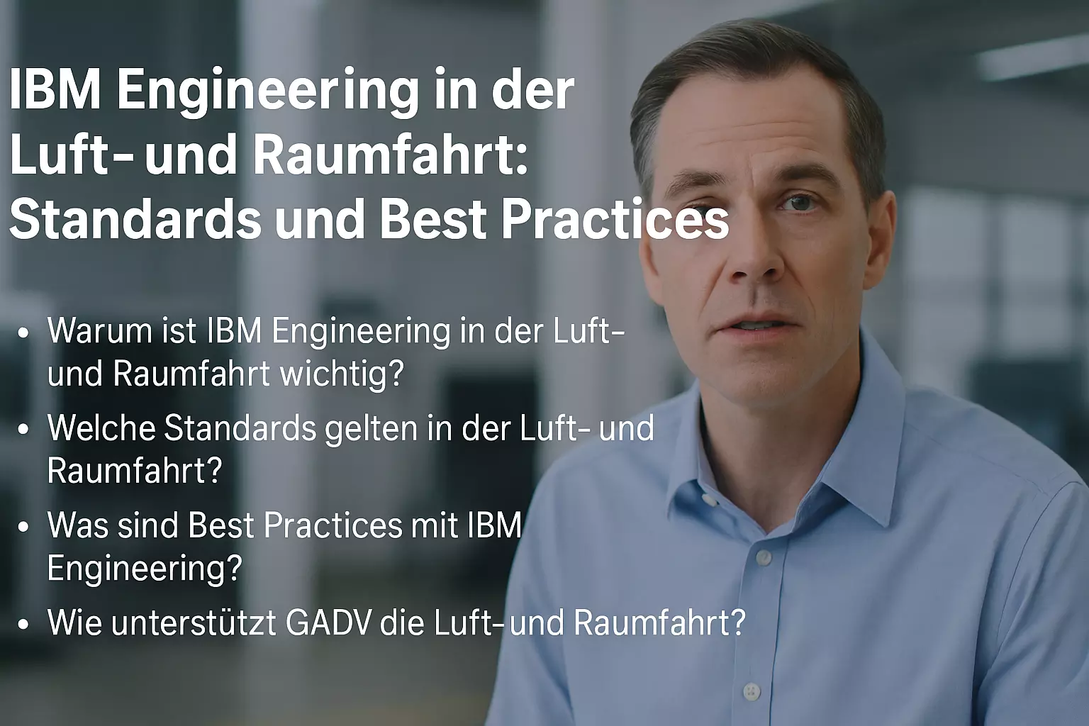 IBM Engineering in der Luft- und Raumfahrt – Standards & Best Practices