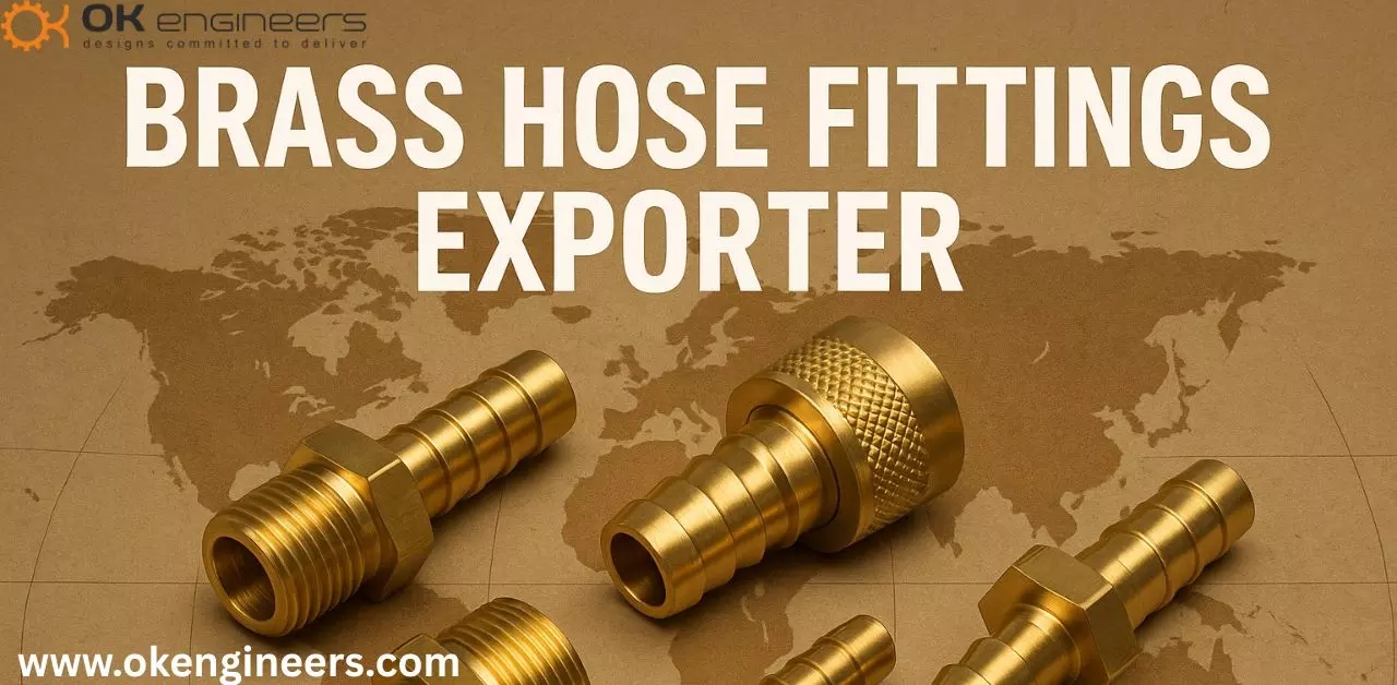 Leading Brass Hose Fittings Exporter from India – Quality by OK ENGINEERS