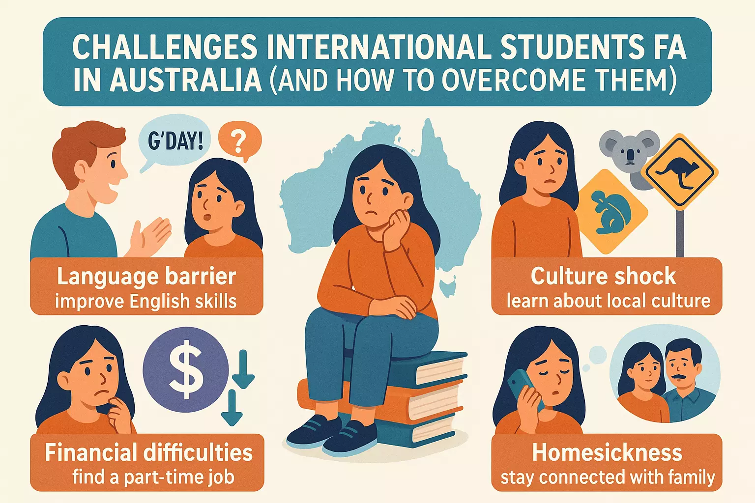 Challenges International Students Face in Australia (And How to Overcome Them)