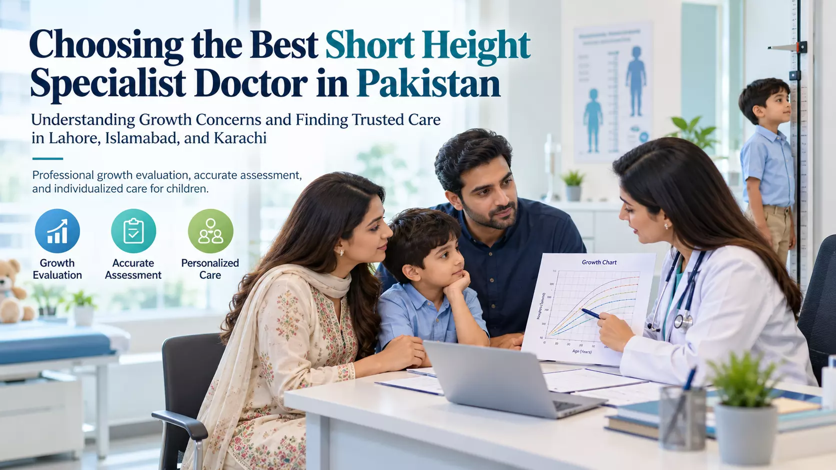 Short Height Specialists in Pakistan - Personalized Growth Care Across Lahore, Islamabad and Karachi