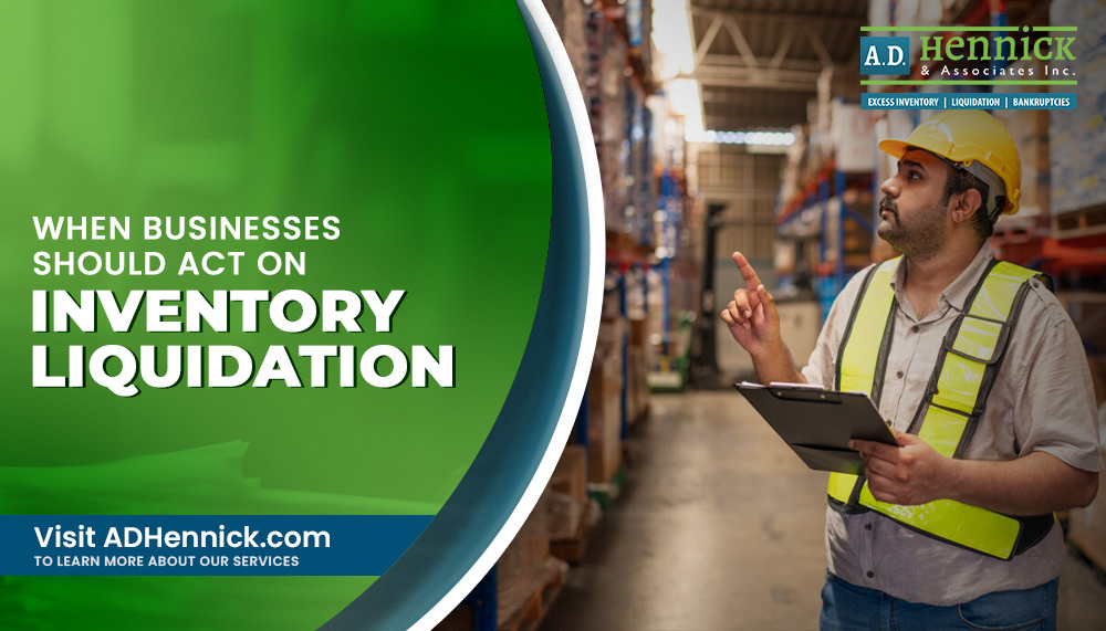 When Businesses Should Act on Inventory Liquidation