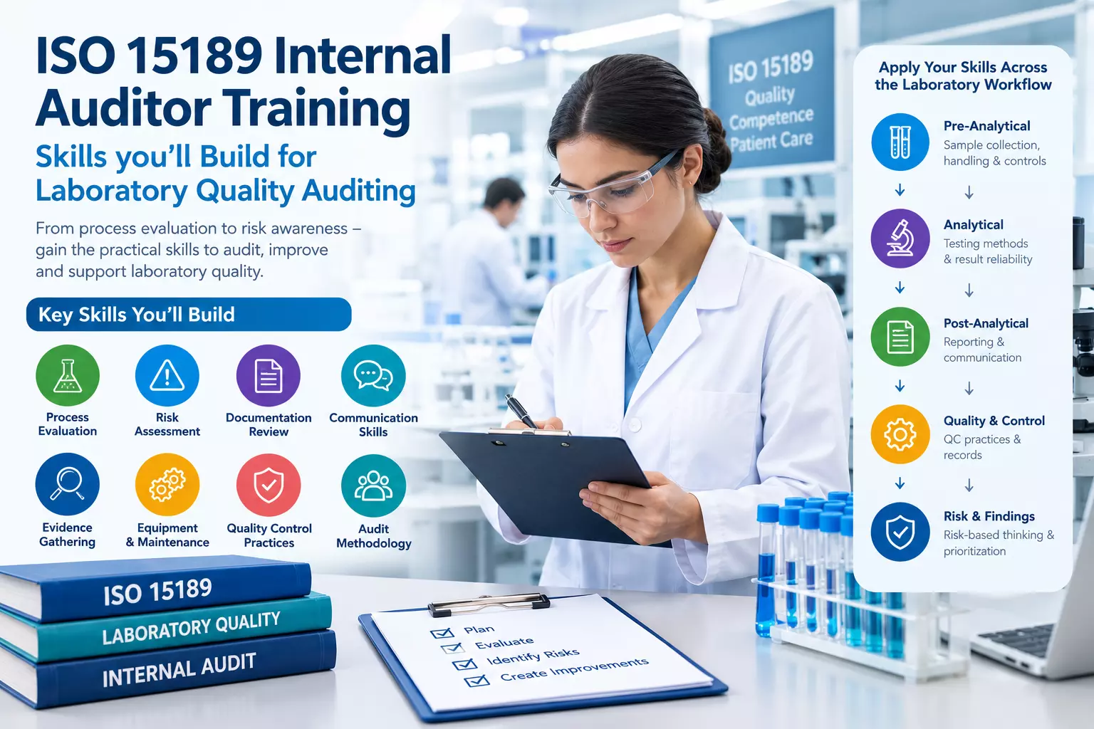 ISO 15189 Internal Auditor Training: Skills you’ll Build for Laboratory Quality Auditing