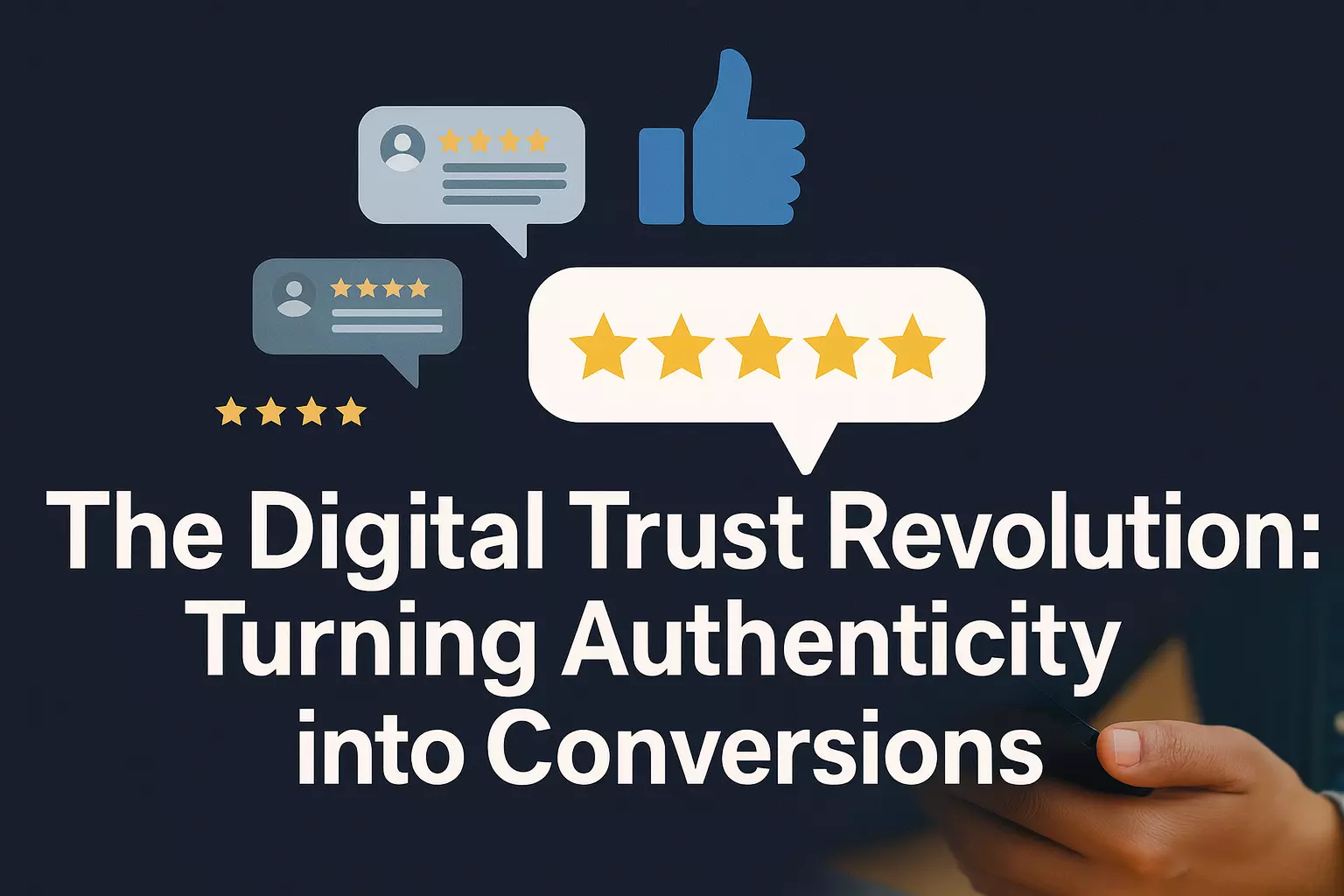 The Digital Trust Revolution: Turning Authenticity into Conversions