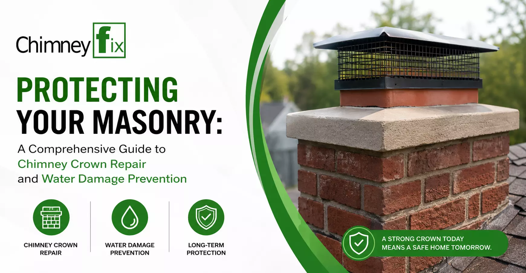 Protecting Your Masonry: A Comprehensive Guide to Chimney Crown Repair and Water Damage Prevention