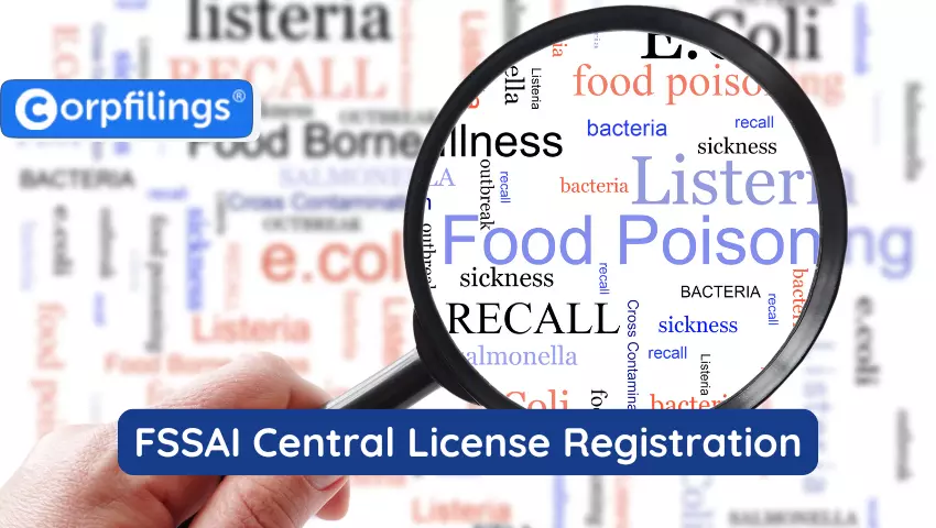 FSSAI Central License Registration - Enterslice