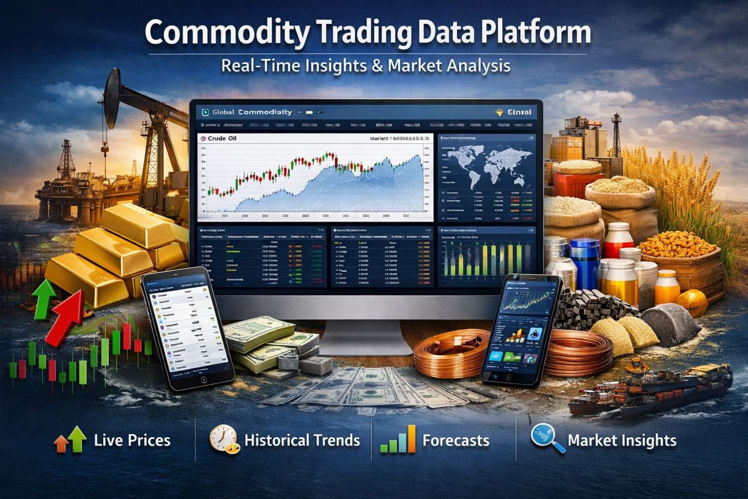 Commodity Intelligence Platform for Trading Data