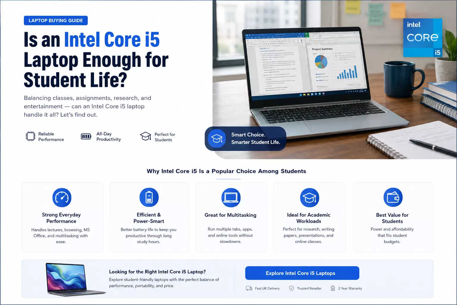 Why Intel Core i5 Laptops Remain the Sweet Spot for Most Buyers
