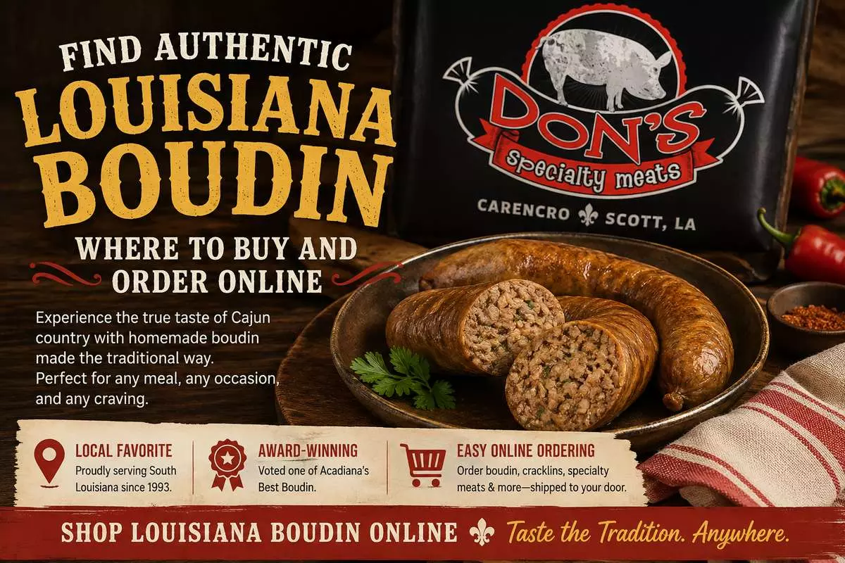 Find Authentic Louisiana Boudin: Where to Buy and Order Online