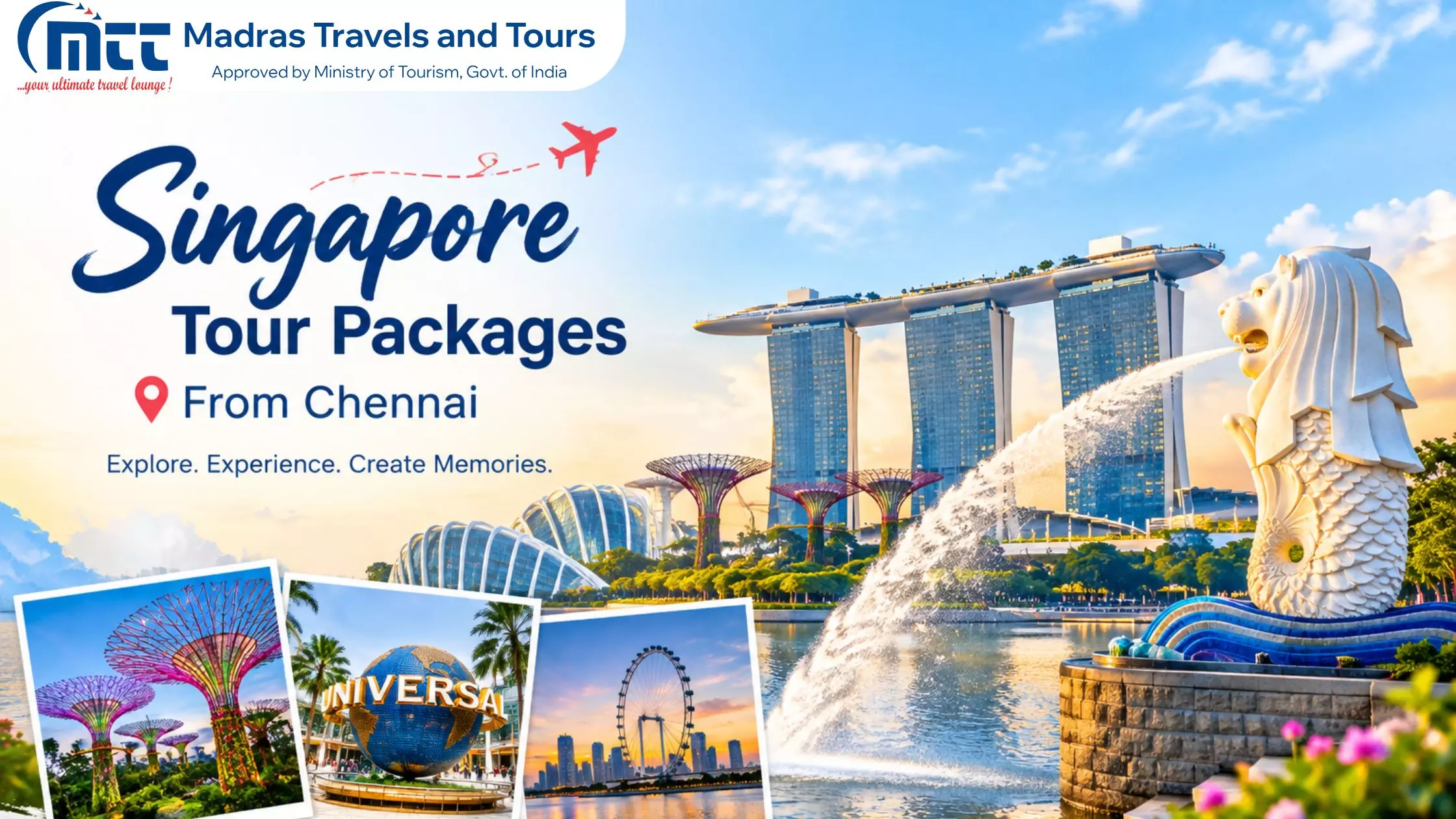 Singapore Tour Packages From Chennai: Plan Your Singapore Holiday with Madras Travels and Tours