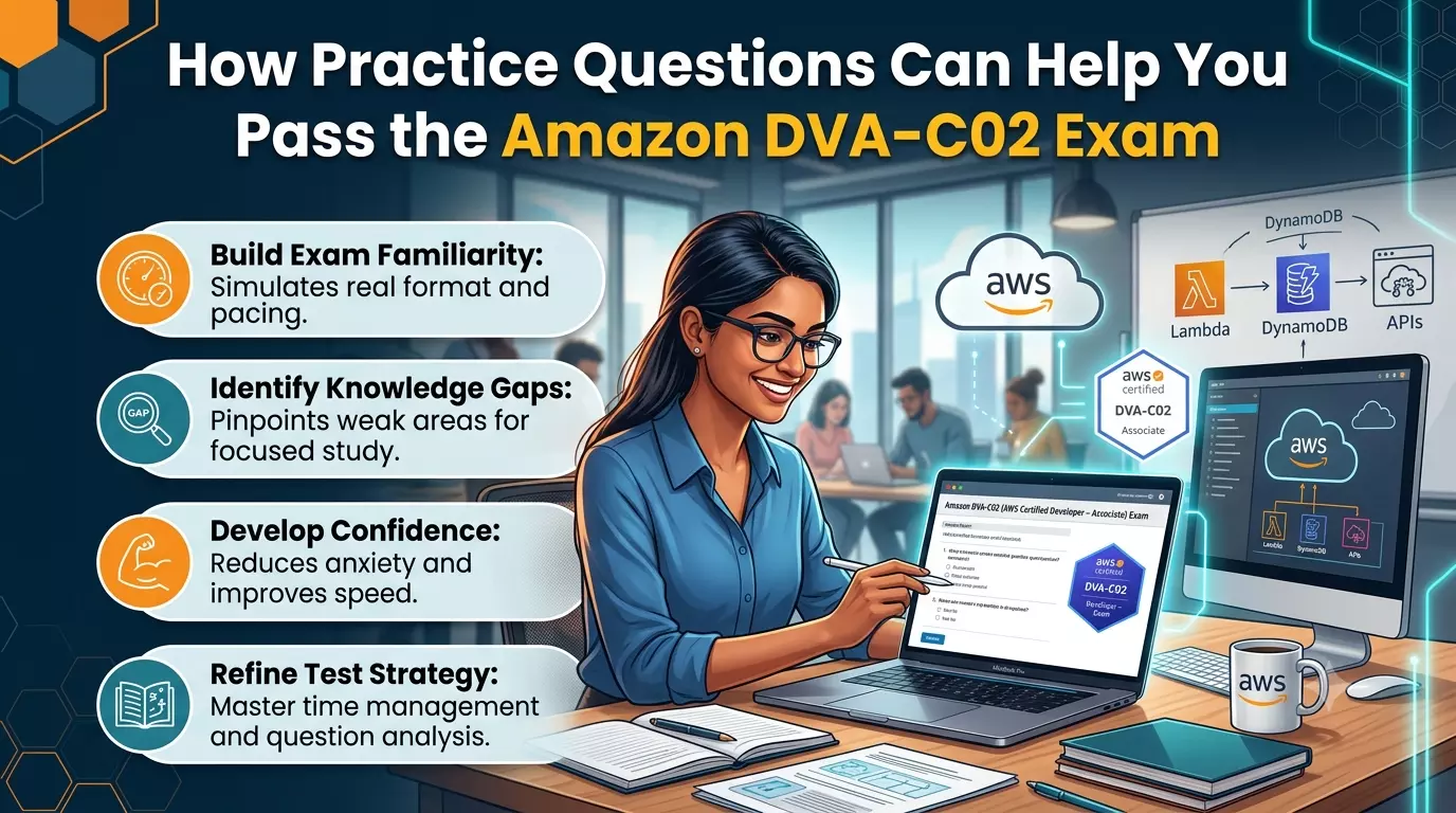 How Practice Questions Can Help You Pass the Amazon DVA-C02 Exam