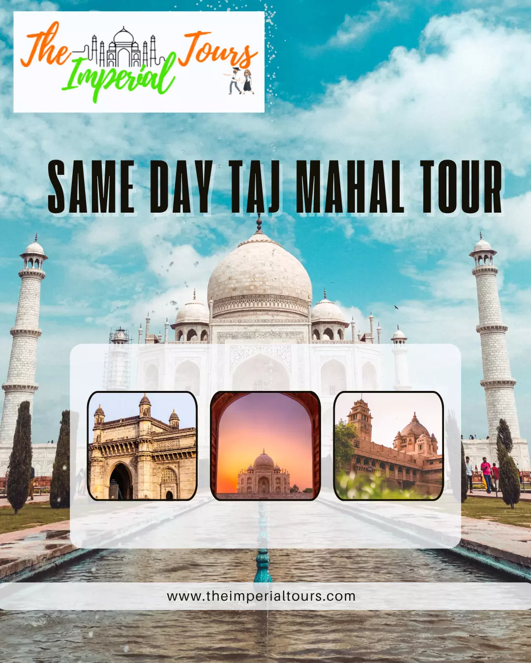 Same Day Taj Mahal Tour: Explore the Iconic Wonder of India in Just One Day